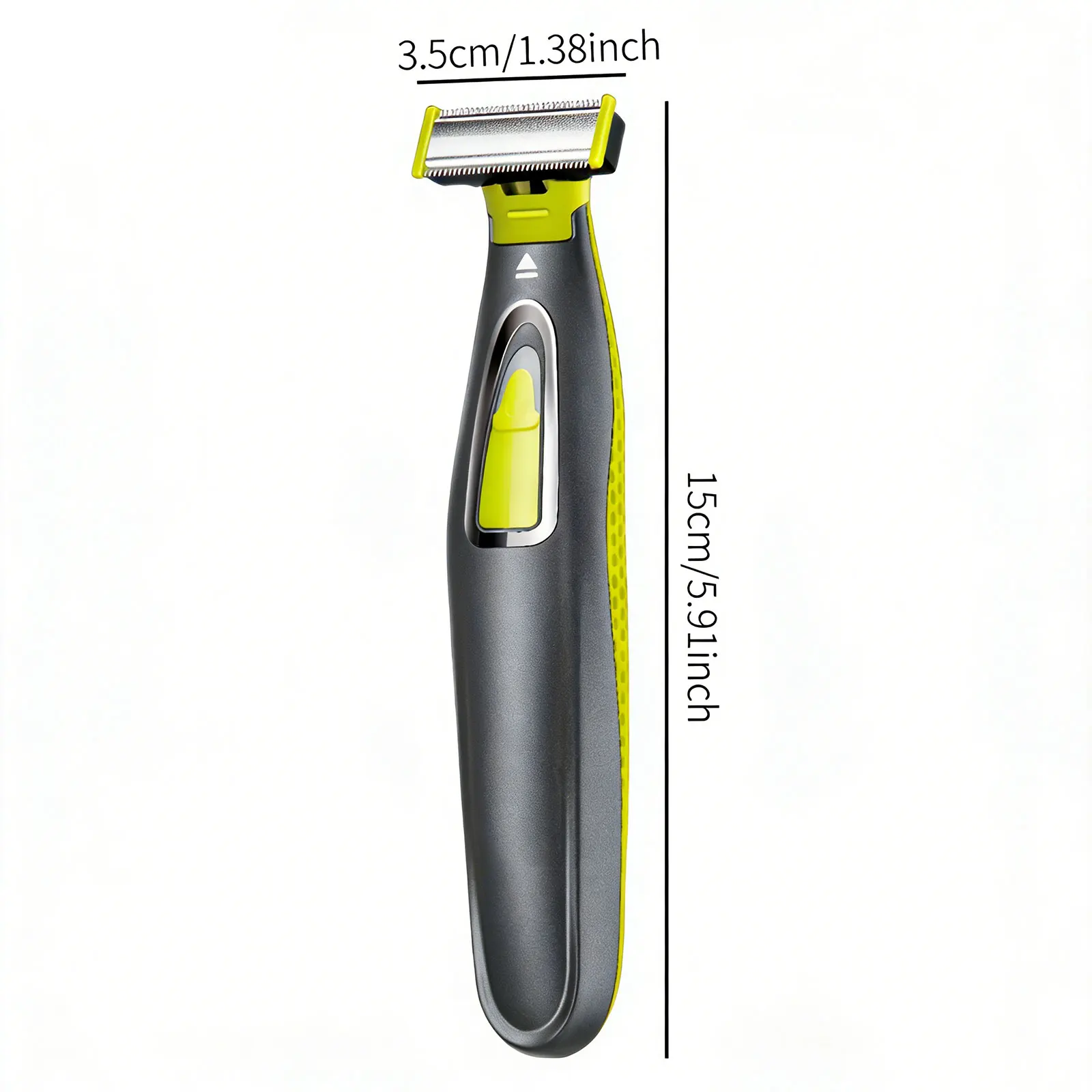 GW-9866 Men's Electric Body Hair Trimmer, Suitable for Whole Body, Private Area Hair Shaver, Rechargeable, Multiple Speed Settings, Painless and Quiet, Long-Lasting Battery, Trims Beard, Armpits, Chest, Back, and Leg Hair