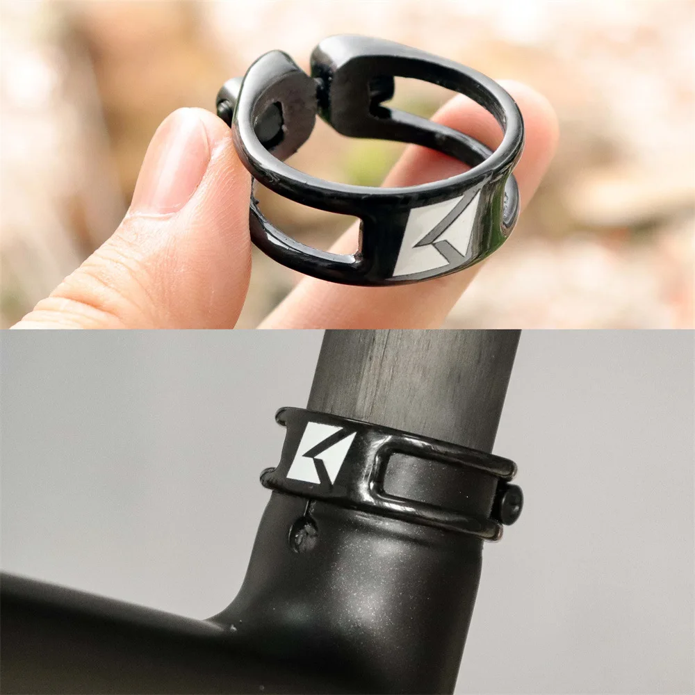 Super Light 6g Carbon Fiber Seat Tube Clamp  Used for Mountain Bike Seat Rod Accessories