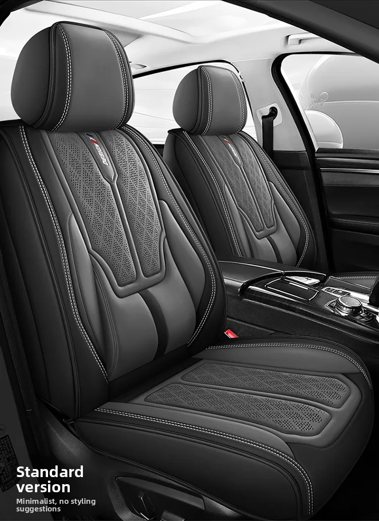 Universal Split Seat Fully Surrounded Seat Cover Breathable Comfortable Luxury Leather Car Seat Cushion Full Seats Cover JJ235