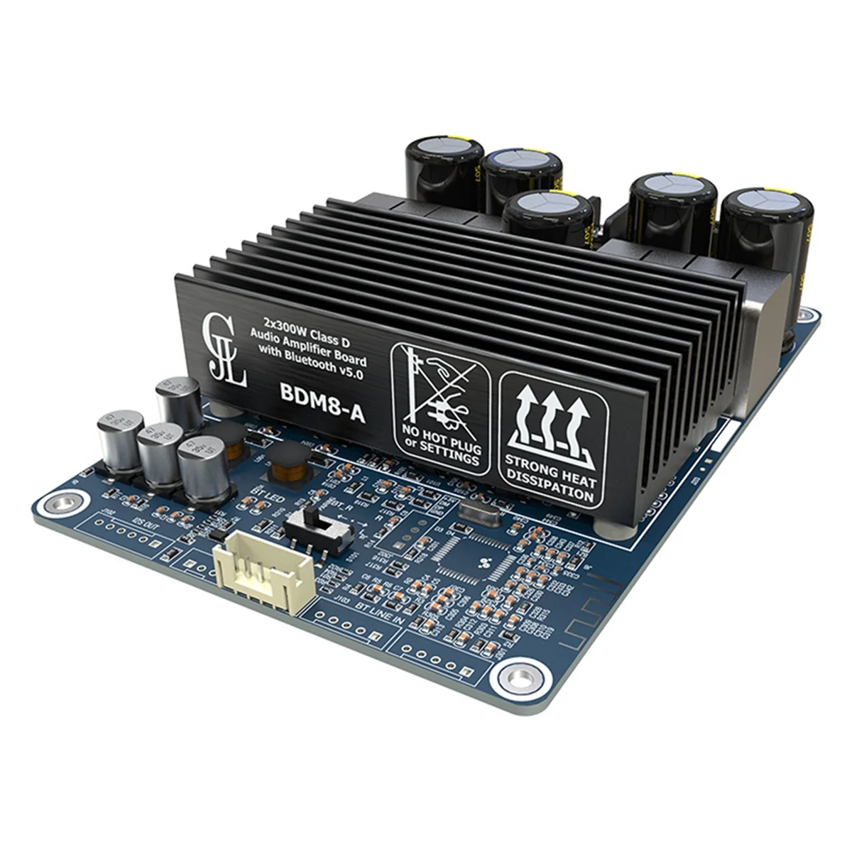 TPA3255 Digital Power Amplifier Audio Board 2x300W 2.0 Channel Hifi Stereo Stereo Mini Amplifier Sound Speaker Mini Amp