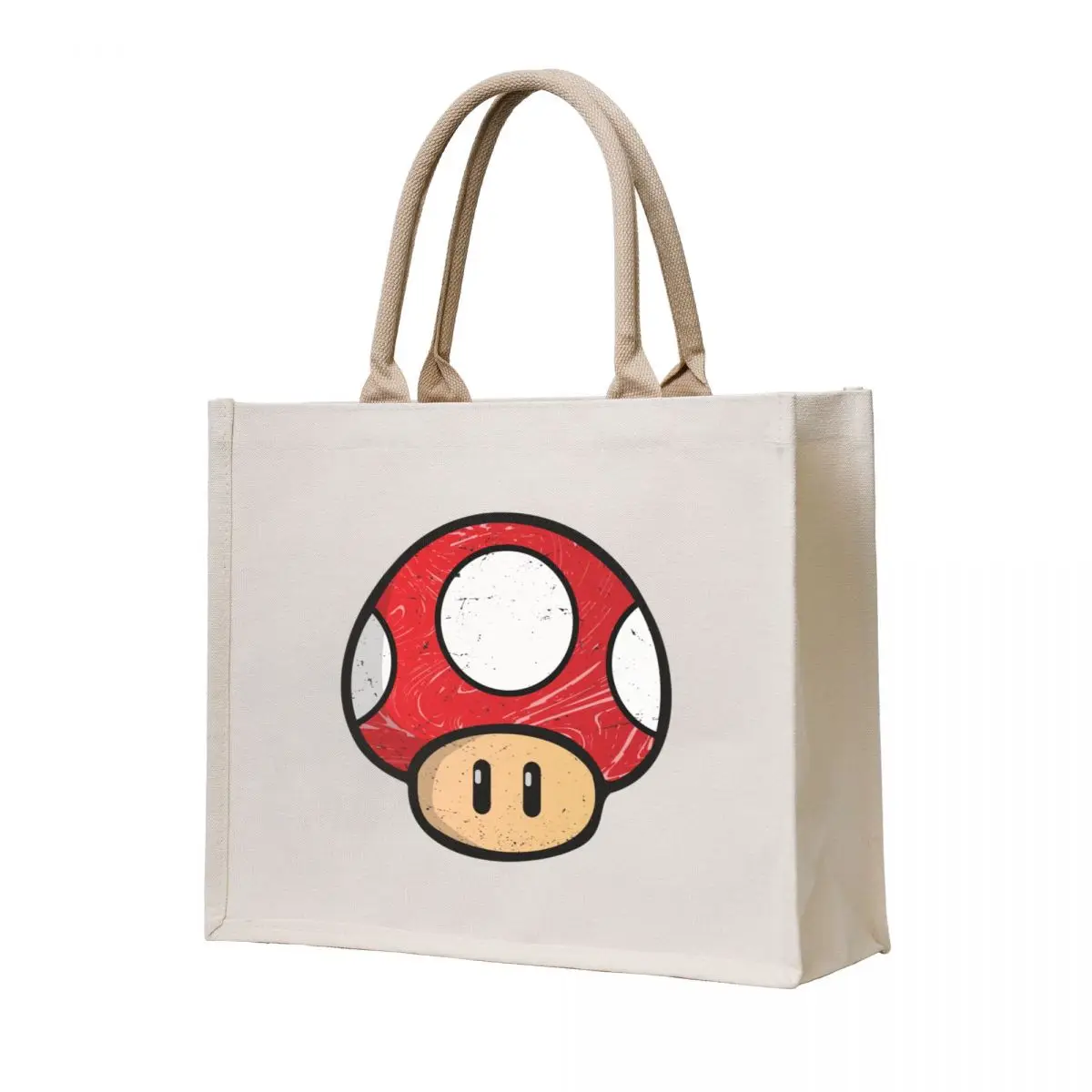 

Red Mushroom Tote Bag canvas shopping bag bags woman 2025 the tote bag eco pack
