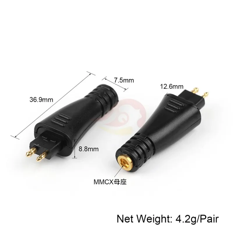 MMCX 헤드폰 컨버터 빅 헤드셋 Fostex TH610 MKII MK2 TH900용 MMCX 여성 커넥터 잭 하이파이 이어폰 플러그 어댑터 DIY