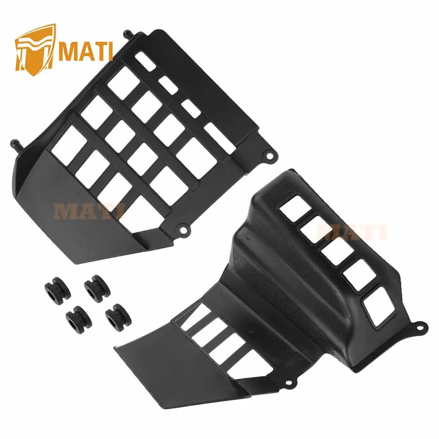 MATI Left&Right Heel Guard Nerf Bar Kit For Yamaha ATV Banshee 350 YFZ350 1987-2006 3GG-21691-00-00 3GG-21621-00-00