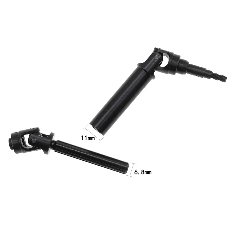 CVD Front Rear Steel Transmission Shaft for TRAXXAS Raptor R F150 4x4 1/10 Accessories Metal Upgrade Parts Rc Crawler Car Truck