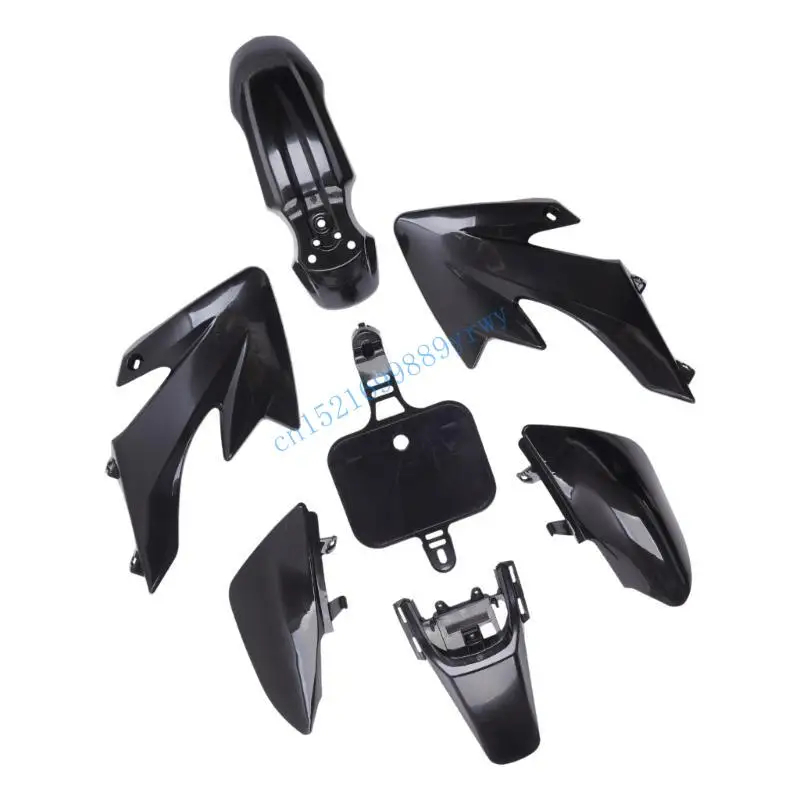 

6XDB Full Plastic Fairing Set Body Kits Plastic For CRF50 XR50 2021 Year Dirt Pit Dirt Bike Motorbike