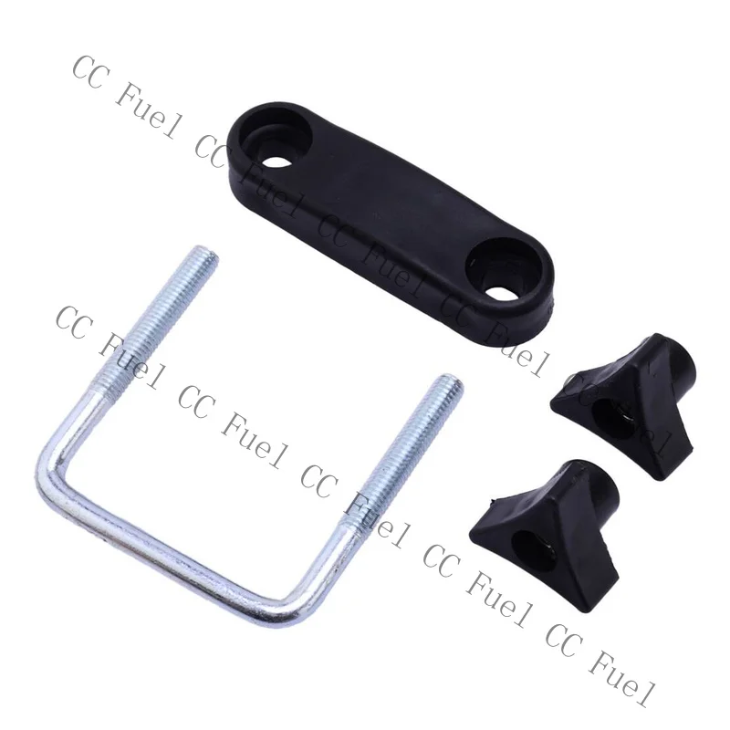 C+ FOR 1Set 8cm Roof Cargo Rack Box U-Bolt Clamp Clip Bracket Fixed Fitting Get Yw