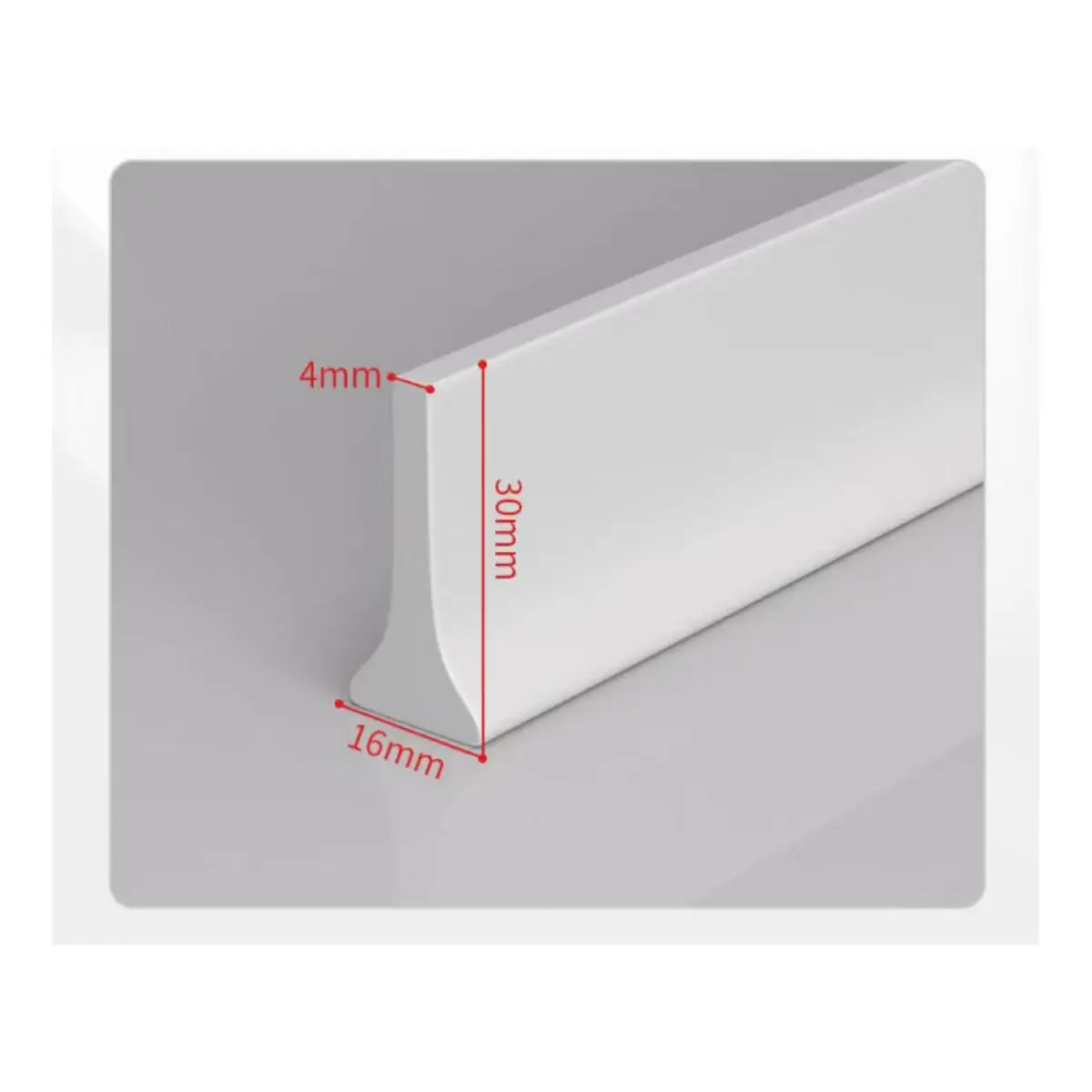 1PC 1-3M Bathroom Water Stopper Silicone Retaining Strip Water Shower Dam Flood Barrier Dry And Wet Separation Blocker