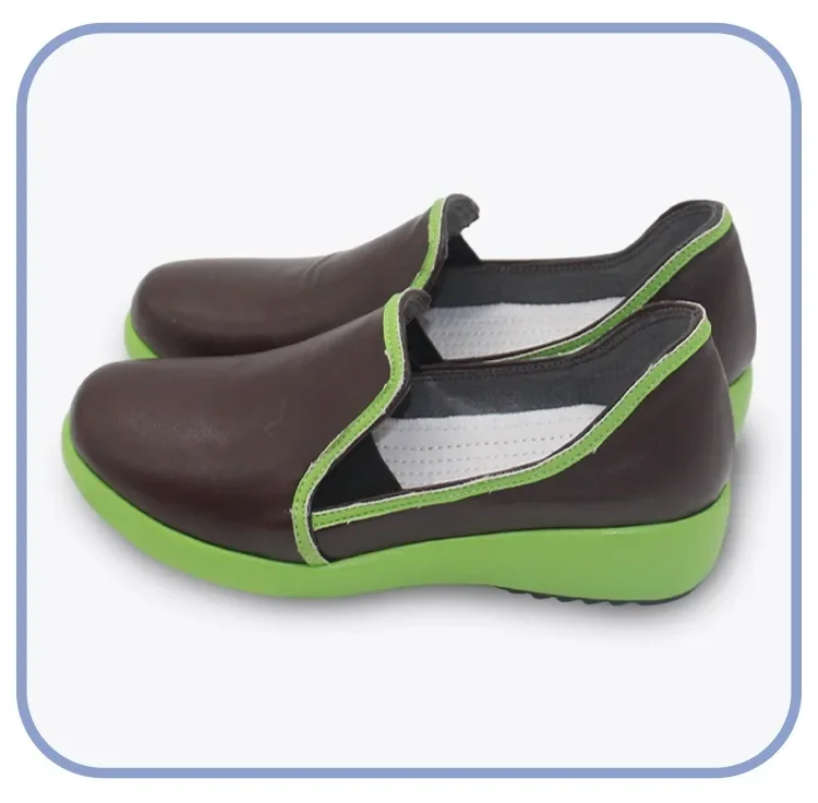 LOL 예술적 일러스트레이터 Hui 코스프레 신발 할로윈 카니발 부츠 코스프레 PU 가죽 신발 맞춤 제작