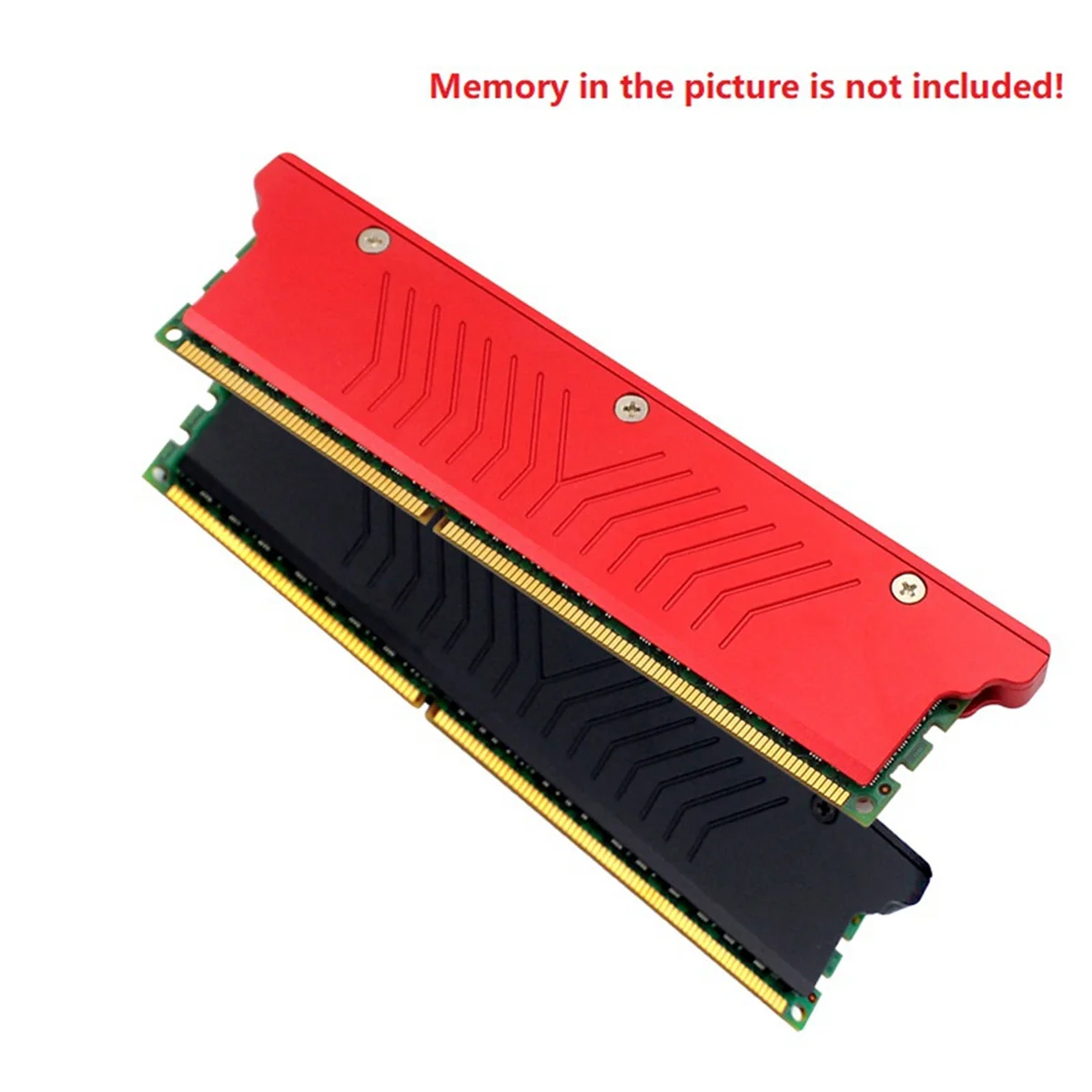 RAM Heatsink Radiator Cooling Heat Sink Cooler for DDR2 DDR3 DDR4 Desktop Memory Heat Dissipation Pad Black