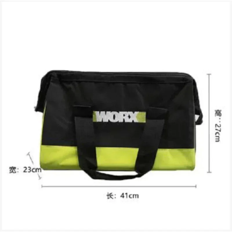 Worx Tool Handbag Double Layer Oxford Cloth with Wire Ring Waterproof Anti-Fall for Portable Storage Bags and Tools Packaging