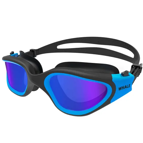 Lentes de protección UV antivaho para adultos, gafas de natación impermeables, ajustables, de silicona, con bolsa