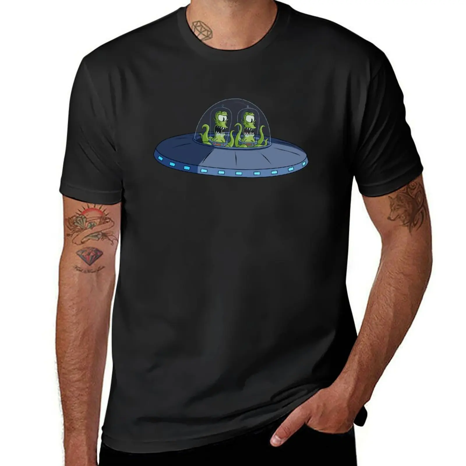 Kang and Kodos T-Shirt quick drying tees funny t shirts for men