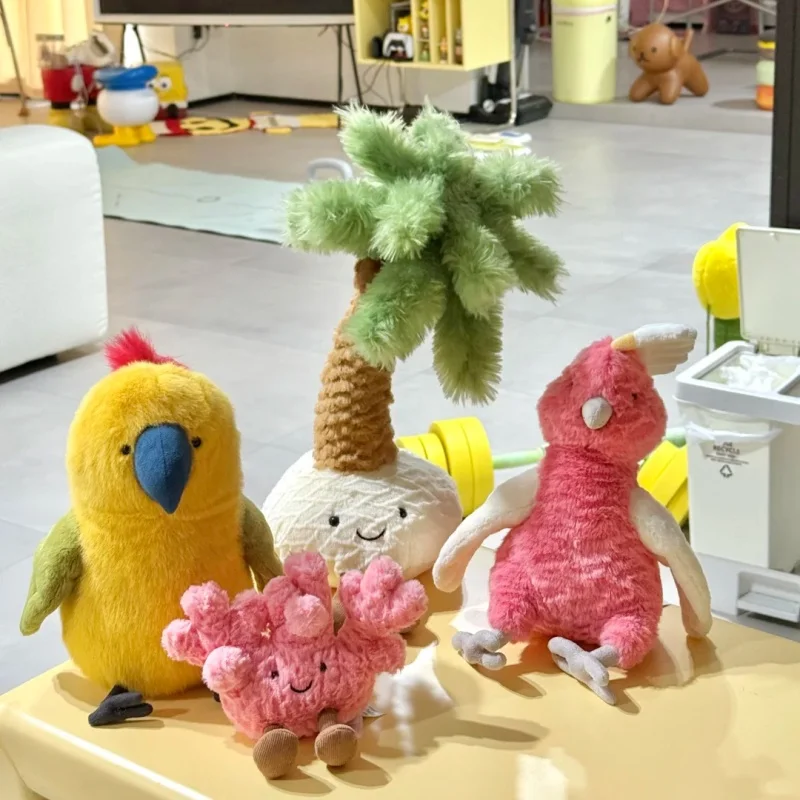 

20 см плюшевая кукла с изображением попугая, совы, кокосового лимонада для кошек и собак, идеальный рождественский подарок для мальчиков и девочек, товары для домашних животных, декоративная игрушка