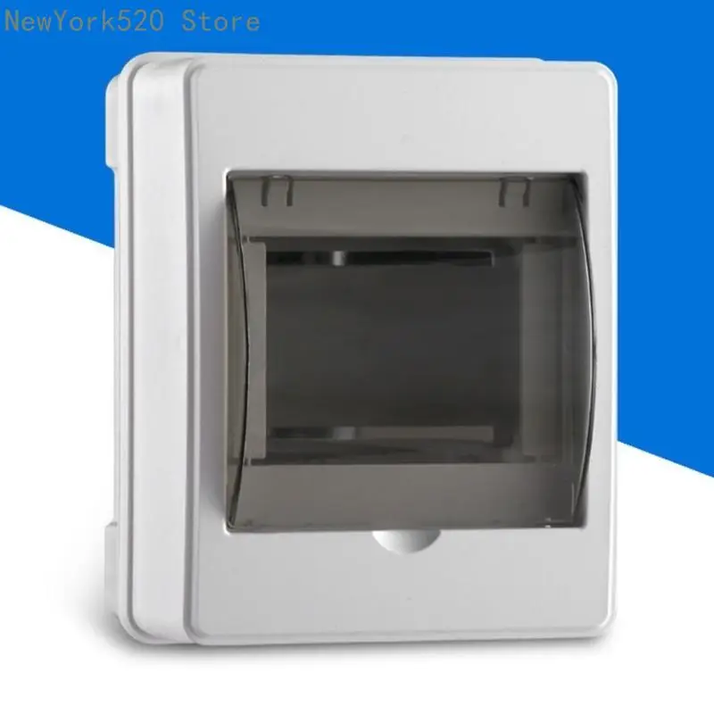 2-4-position Distribution Box Open and the Defense Circuit Box with Transparent Cover for Wall N84C