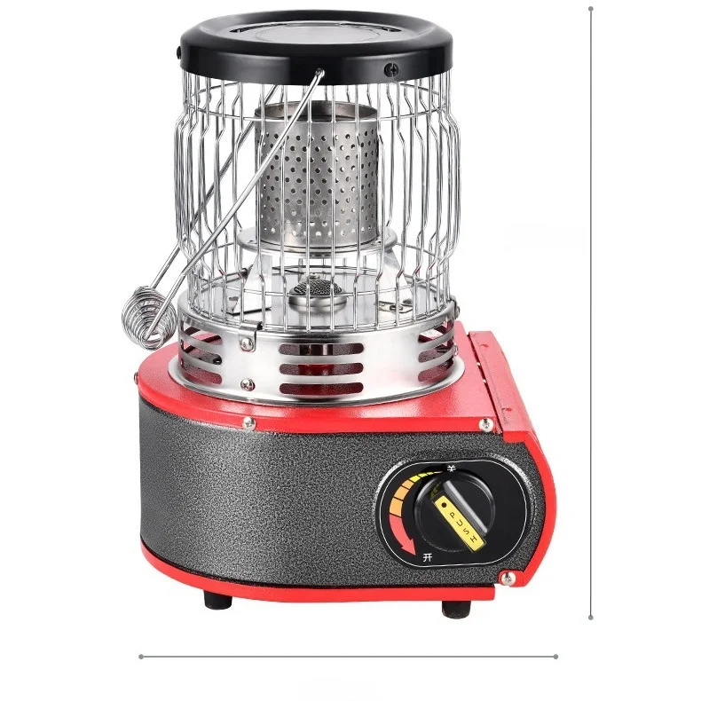 موقد تسخين الغاز المحمول في الهواء الطلق كام نزهة موقد أنطون عبر الحدود يده متعددة الوظائف موقد التدفئة في الهواء الطلق