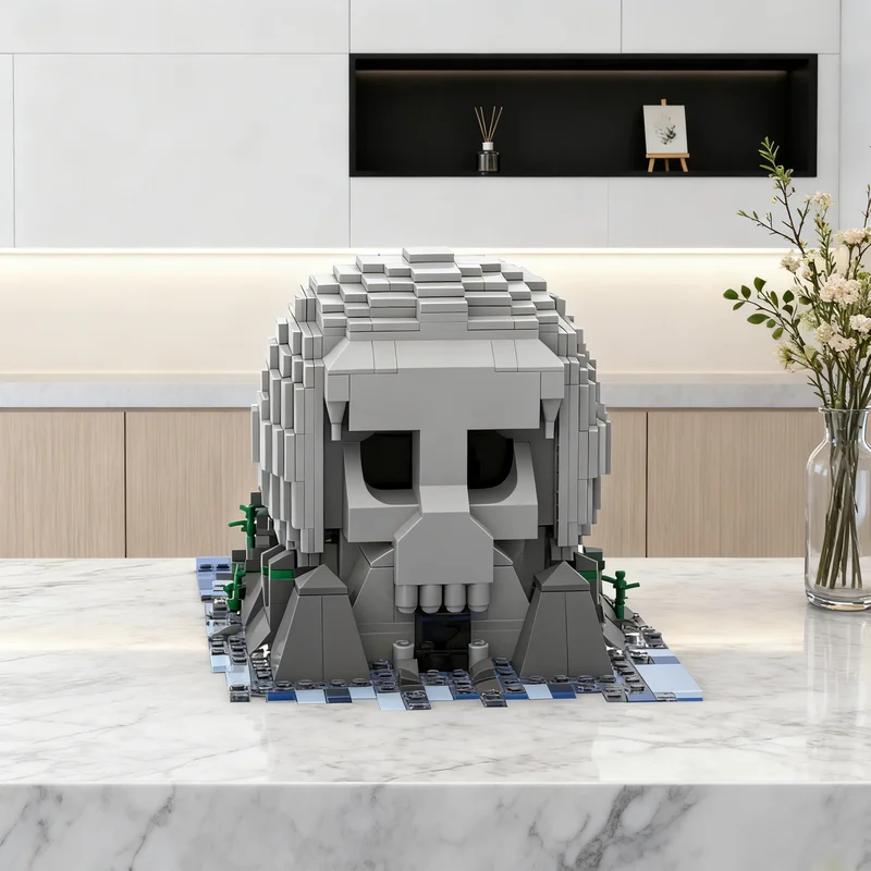 

2627 деталей MOC: Дуэль Питера Пэна на скале Крукс, модель Дисней, конструктор, архитектурные игрушки, рождественские подарки, развивающая идея для детей