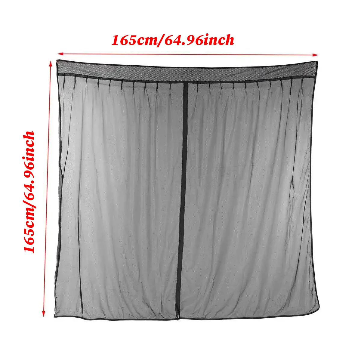 For Van Campervan for Ford Transit Custom for Toyota Hiace Magnetic Rear Windshield Mesh Anti-mosquito Fly Curtain Net