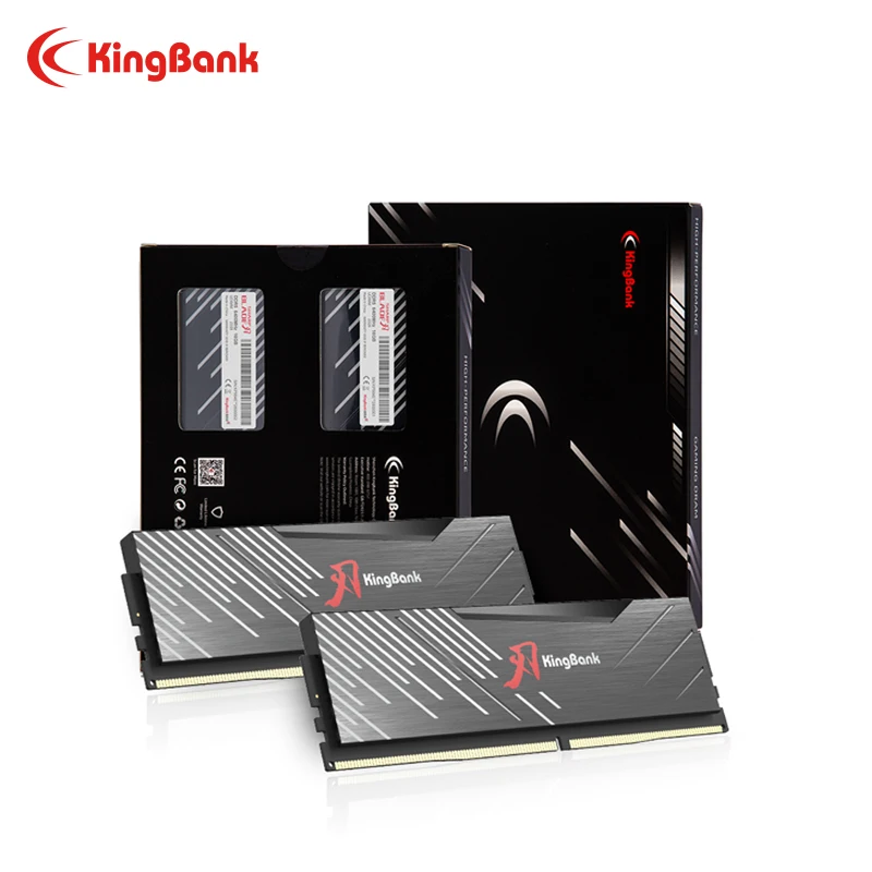 KingBank-Mémoire de jeu 233 DDR5, 7200MHz, 16 Go, 32 Go de RAM, Hynix A Die, CL34, ordinateur de bureau, haute performance