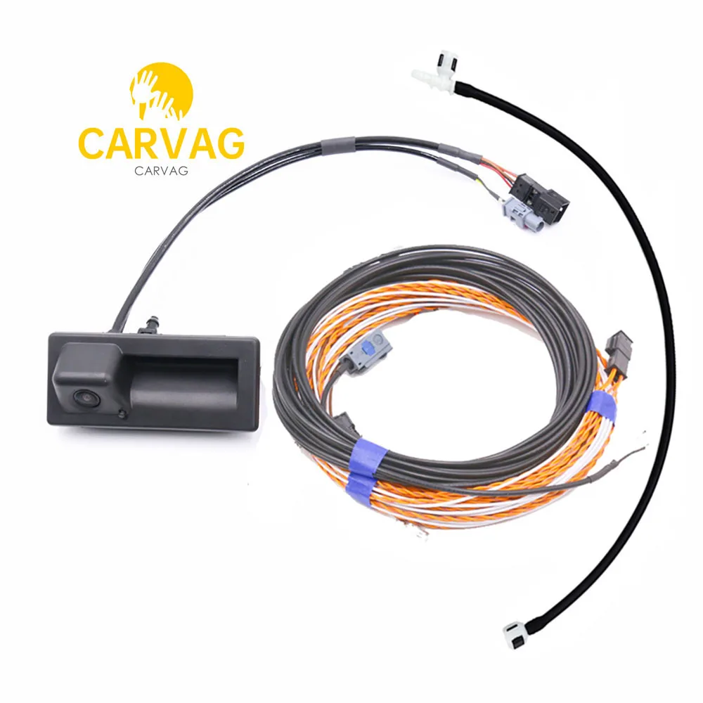 FOR MQB Skoda Superb 3 III 3V0 Rear View Trunk Handle Camera with Guidance Line 3V0 827 566
