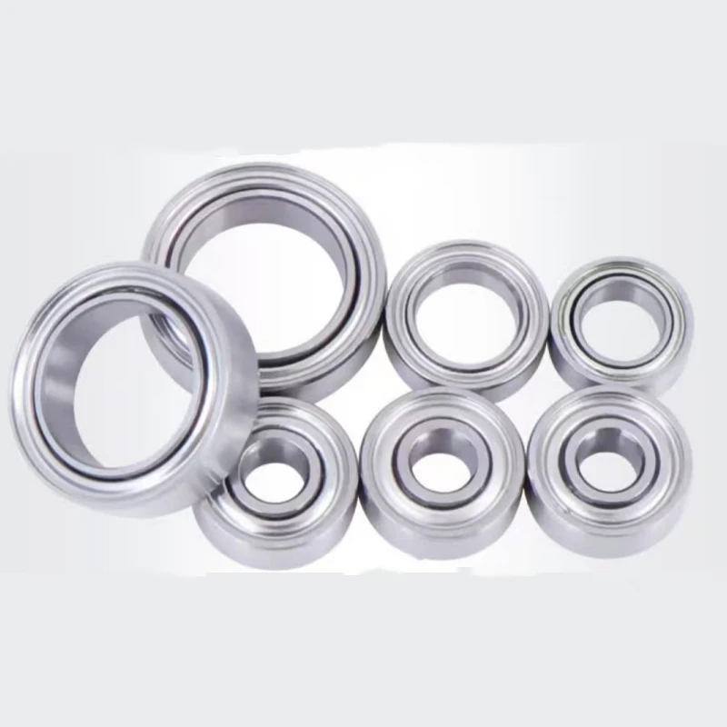 10PCS Miniature Deep groove ball bearing High speed mr74，mr106，mr63，mr128，mr148 ZZ bearing steel