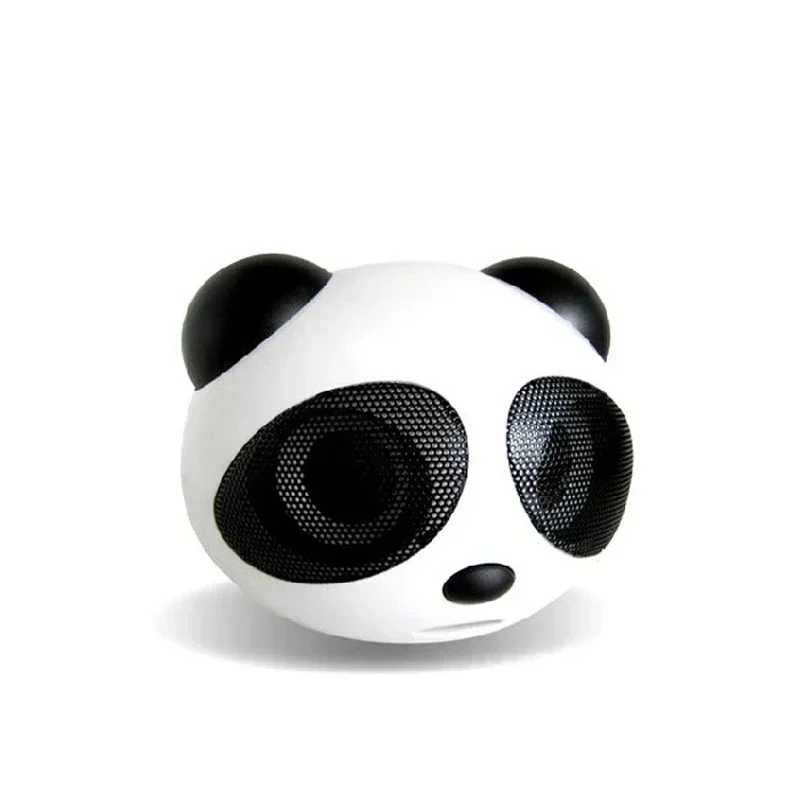 Speaker Mini Panda Desktop Laptop Kartun Audio Hiburan Subwoofer Bluetooth Multimedia Desktop Speaker Kecil Kantor Rumah