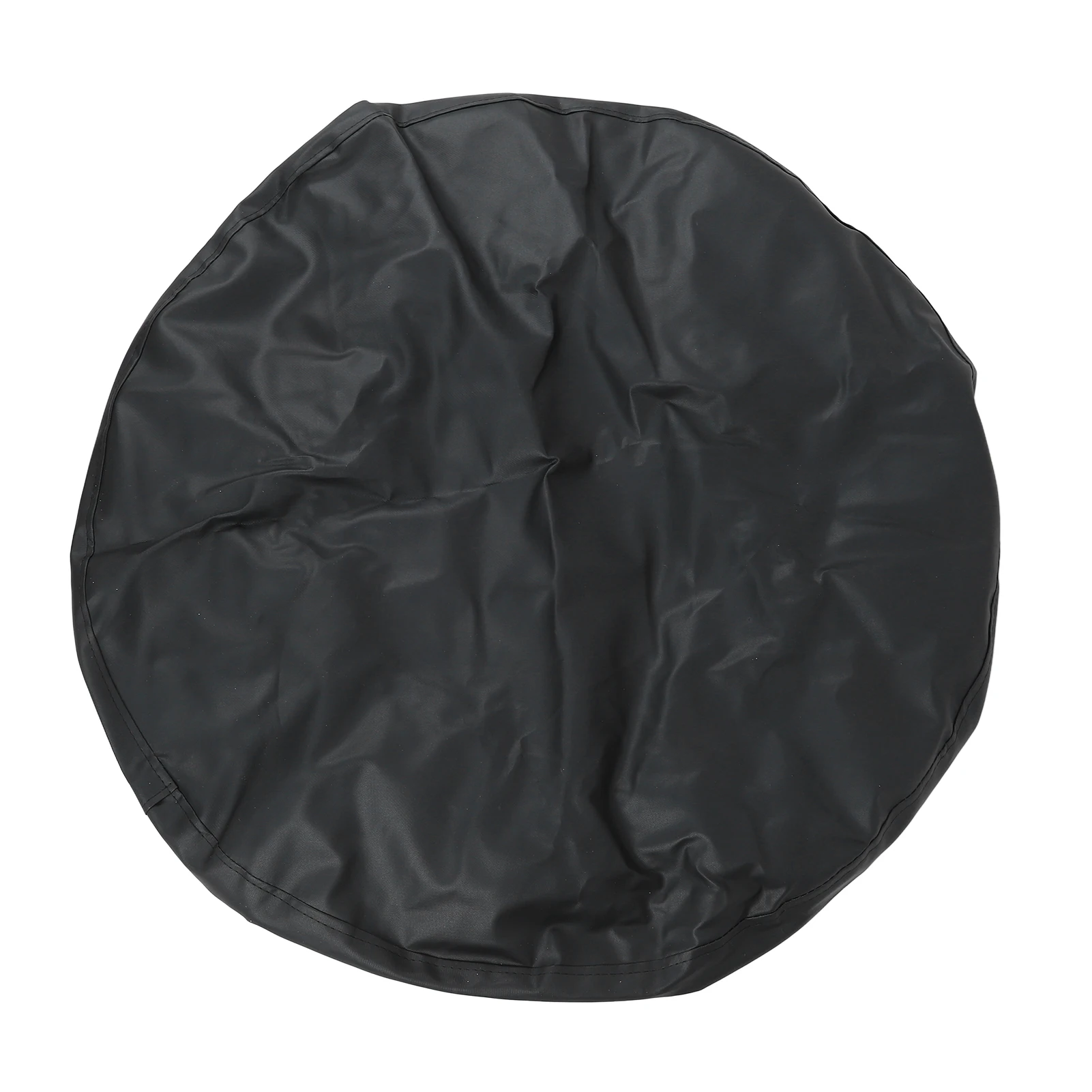 15 inch bandbeschermhoes PVC leer waterdicht slijtvast zwarte reservewielhoes voor de meeste auto's reservewielbeschermer