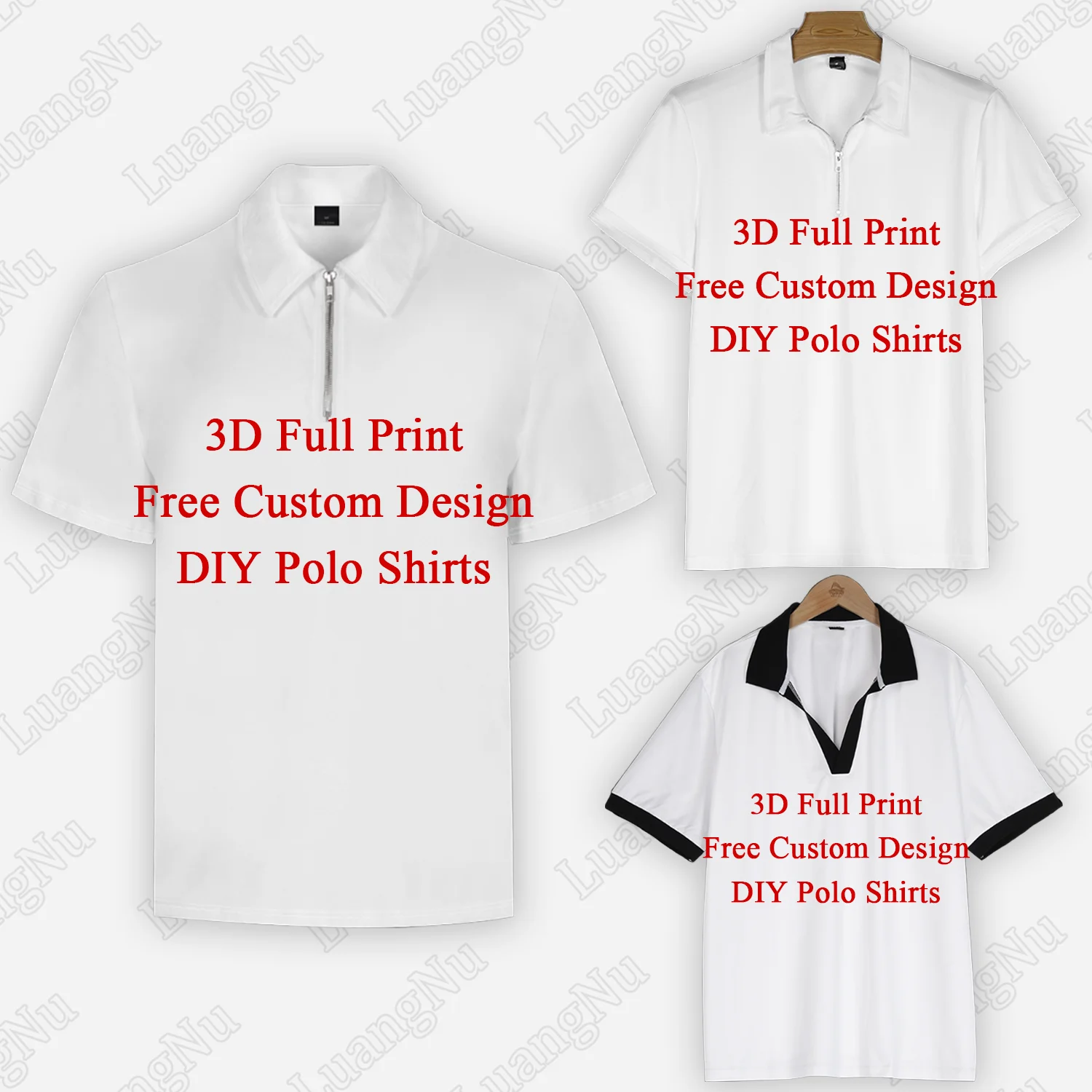 Custom Patterns Polo Shirts Man Women Summer Short Sleeve Golf Wear Clothing 3D Overalls Tops T-shirt Factory Outlet Free Design