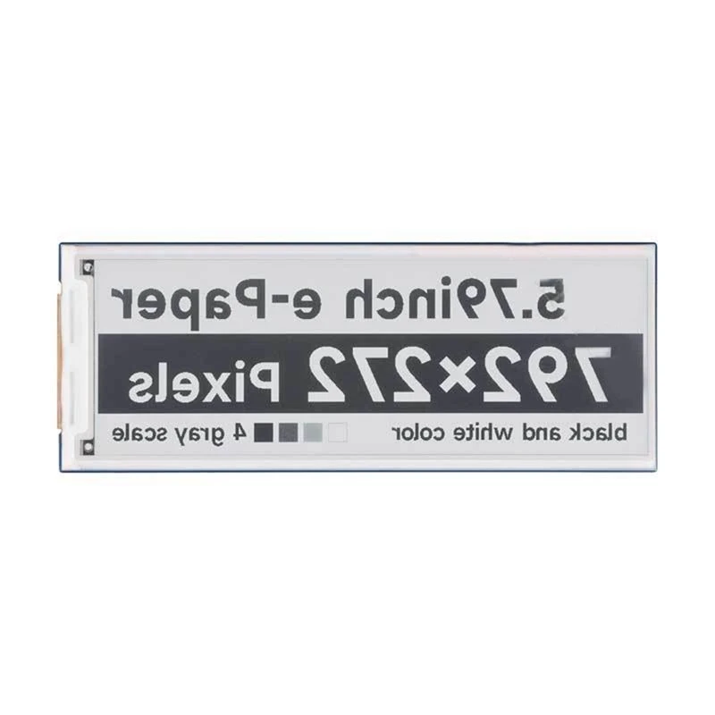 T23C Low Power Wide Angle 5.79Inch E-Paper Display Module E-Ink 792X272 Black White SPI Interface For Raspberry Pi Jetson Series
