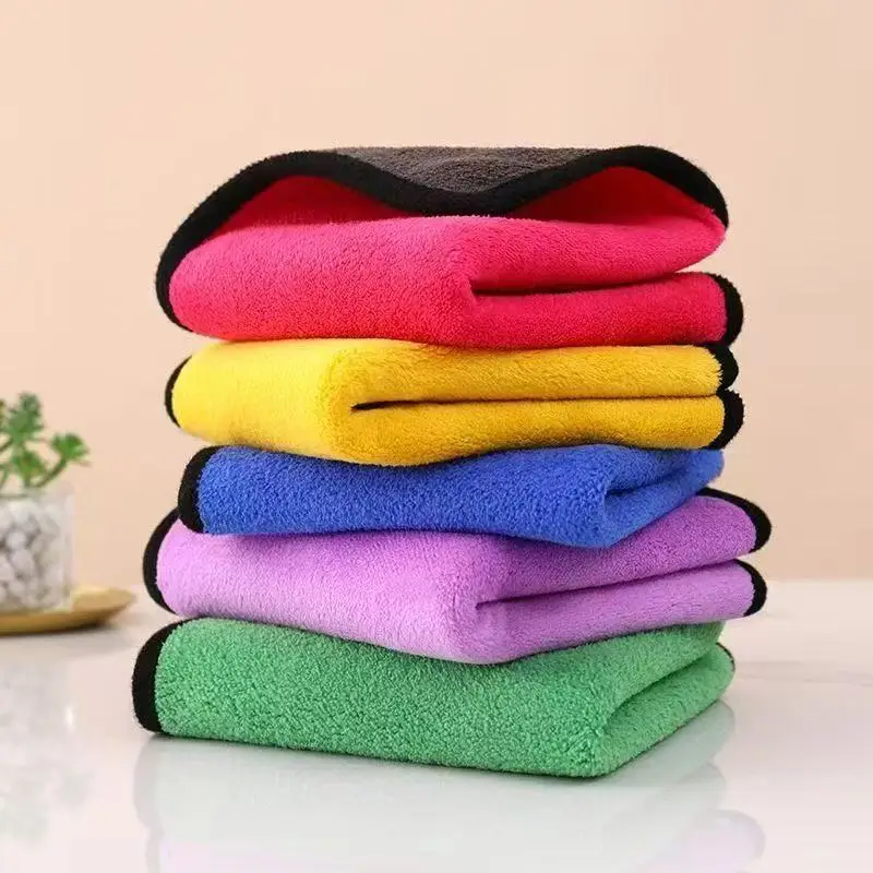 

5/10Pcs Ultra Absorbent Car Towels Drying Reusable motorcycle Microfiber Cleaning Cloth Auto Home Washing Polishing Detailing