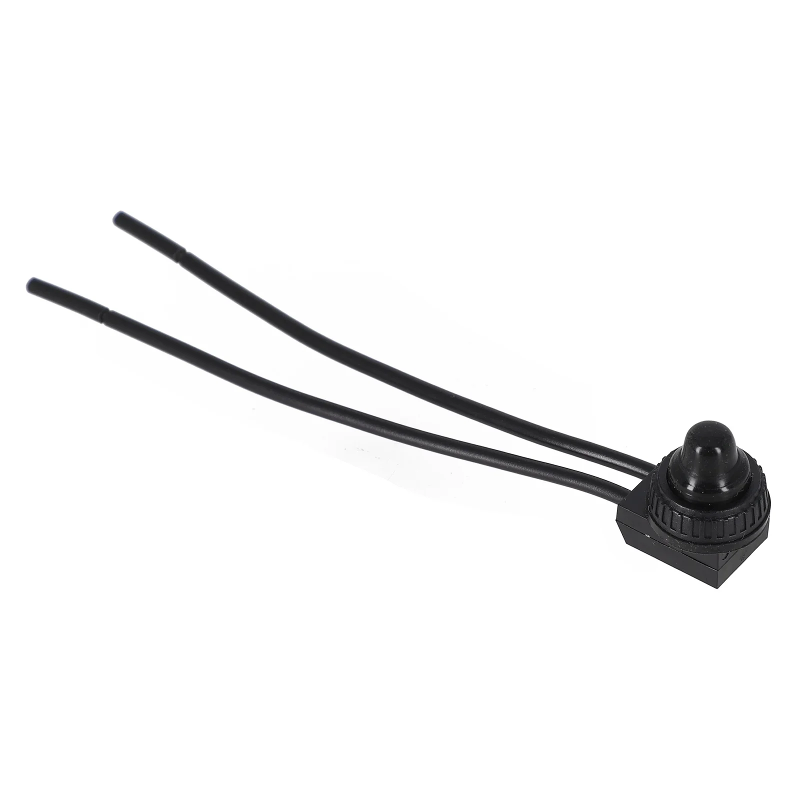 12V Waterproof On Off Push Button Switch with Leads Wire for Outdoor Lighting and Systems UL and RoHS Certified