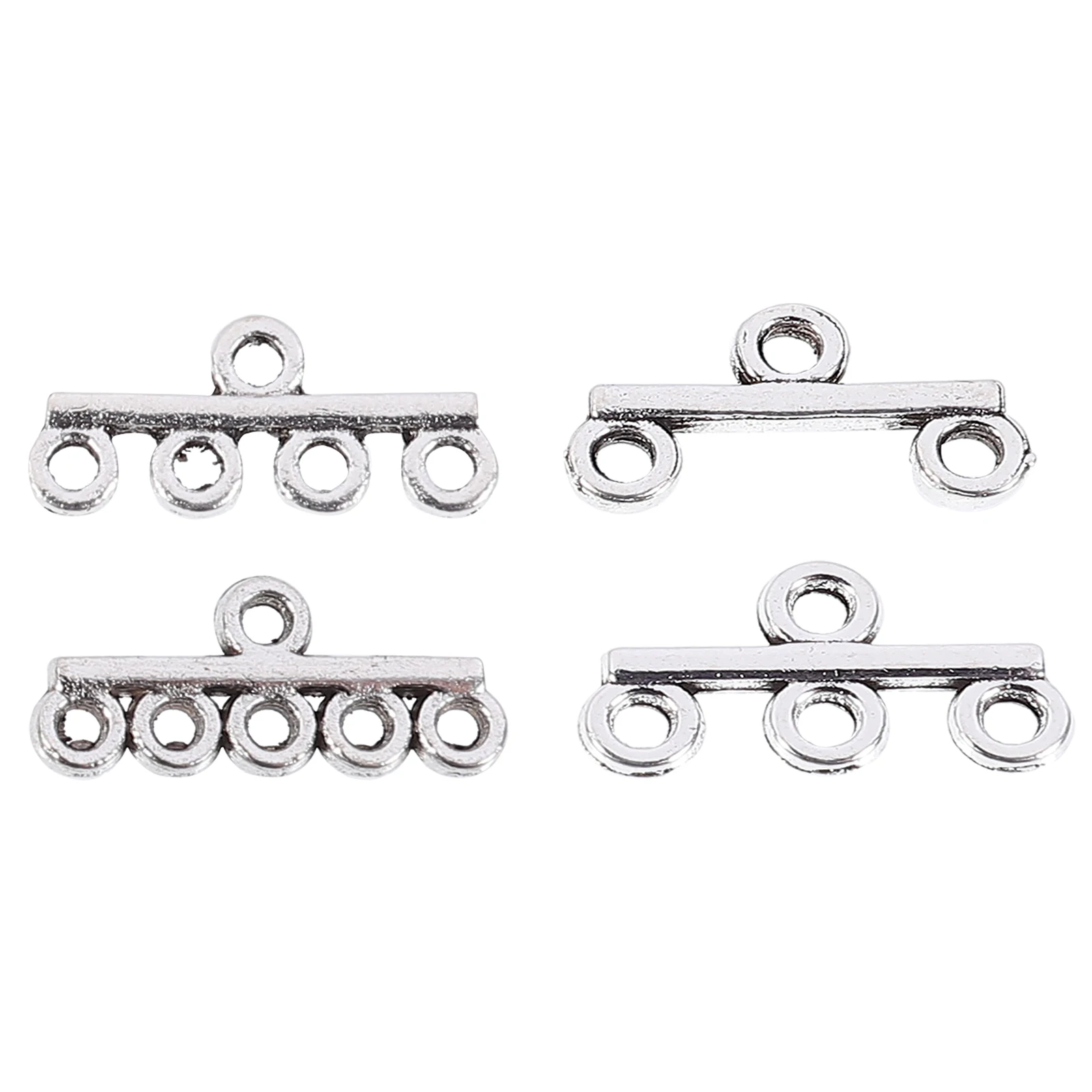 

40 Pcs Alloy Buckle DIY Jewelry Button Jewellery Bracelet Making Clasp Necklace Supplies