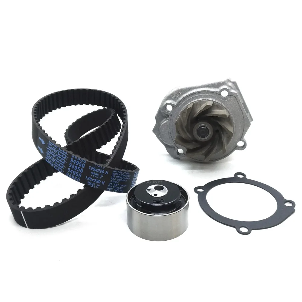 Engine Parts Timing Belt Water Pump Kit Fit 1.2 1.4 L L4 Gas For Alfa Fiat 500 Grande Punto 1.2L 1.4L