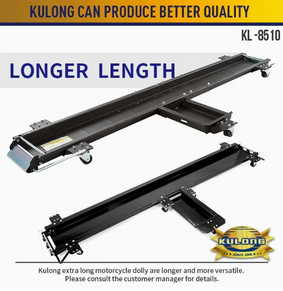 Heavy Duty Motorcycle Mover Dolly 560KG Capacity 360° Rotating Motorbike Parking Stand for Garage Storage and Display