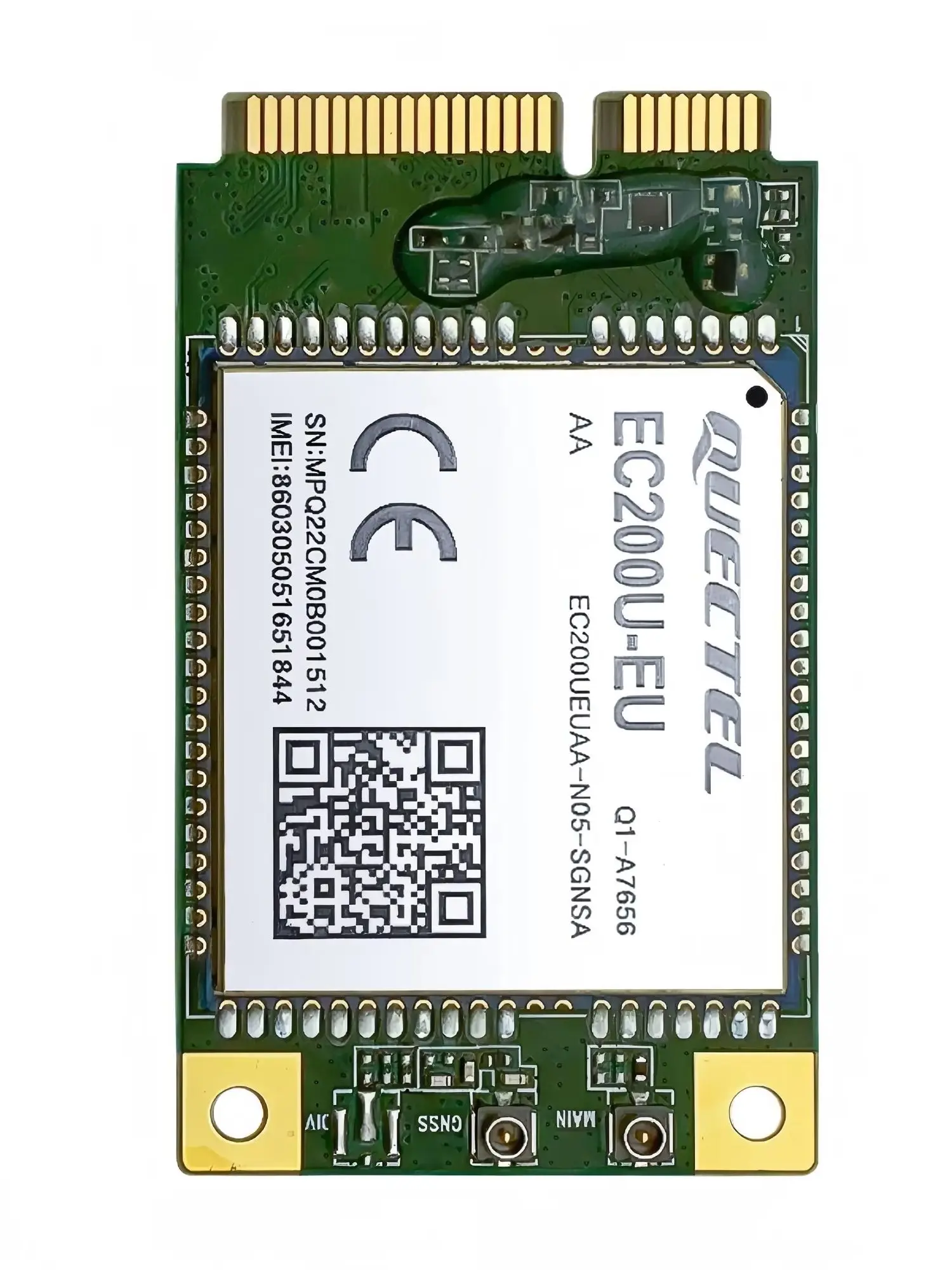 Moduł Quectel EC200U EC200U-EU EC200U-AU LTE Cat1 MINI PCIE GNSS EMEA 10Mbps do tabletów, routerów, kart danych, z kontrolą energii i zabezpieczeniami. — 2