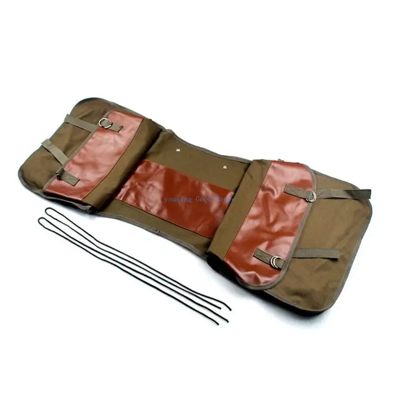 

N58B Durability Canvas Bicycles Rear Rack Bag Removable Mountain Bike Rear Bag