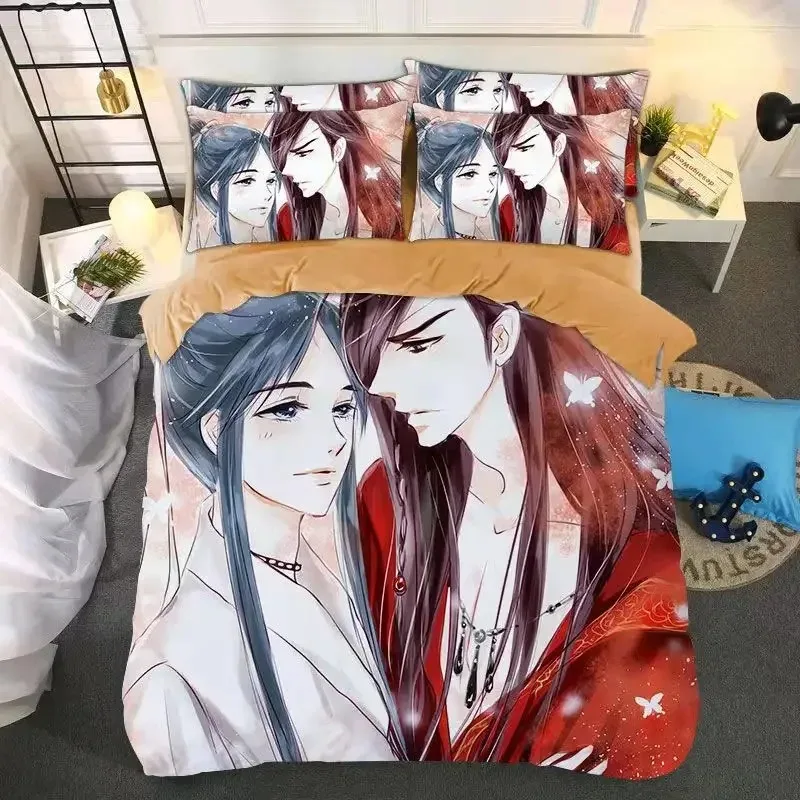 3D Printed Heaven official’s blessing Bedding Set for Boys Girls Duvet Cover Twin Queen King Full Single Double Sizes