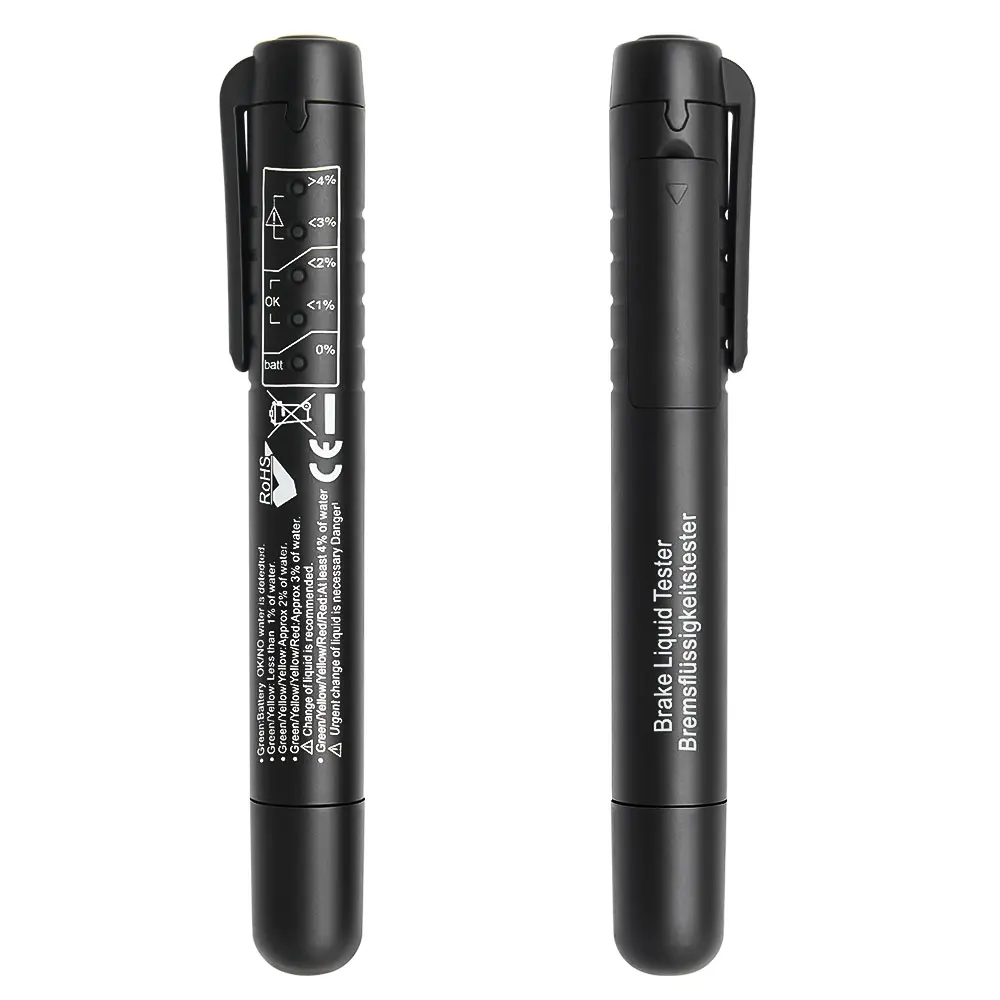 Brake Fluid Liquid Tester Pen Auto 5 LED Car Vehicle Testing Tool DOT 3, DOT4 Brake Fluid Analyzer image 2