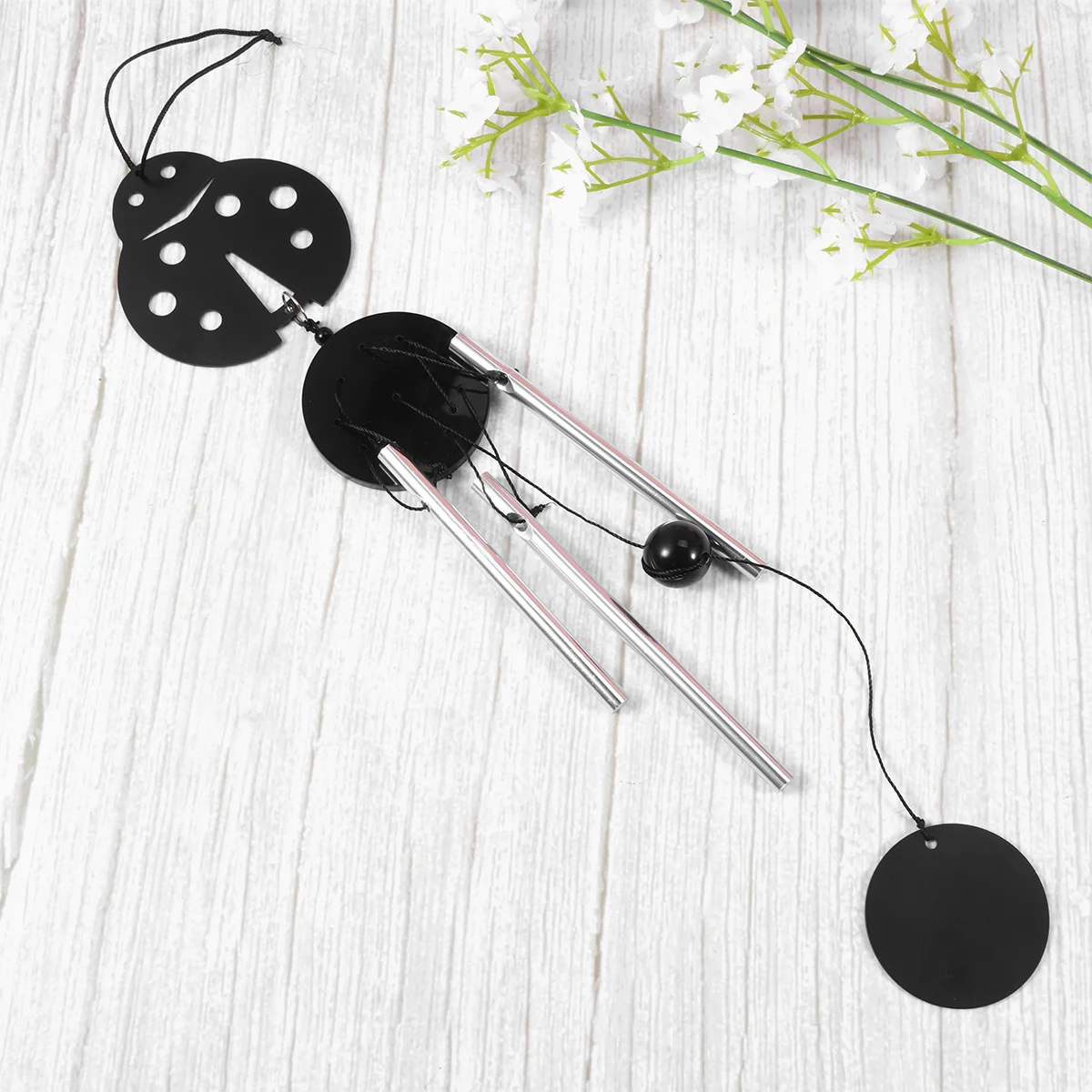 

1Pcs Aluminum Tube Wind Chime Handmade Aeolian Bells Durable Decorative Hanging Ornament for Garden Home Patio Outdoor
