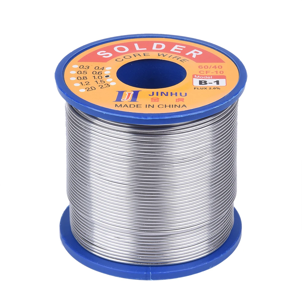 500g 0.5mm 0.8mm 1.0mm 2.0mm 60% Tin Rosin Core Solder Wire for Electrical repair, IC repair