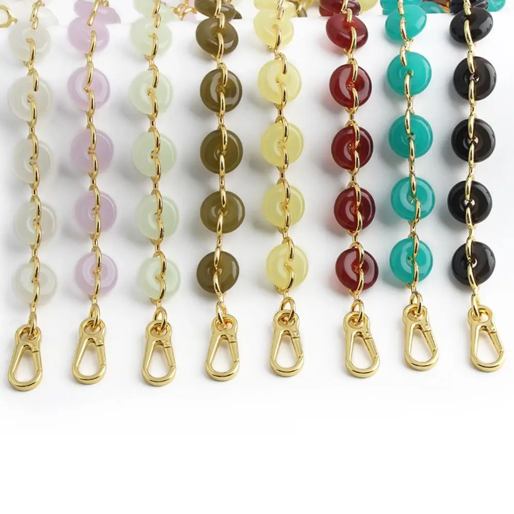 دونات سلسلة حقيبة استبدال حزام الكتف الراتنج حقيبة معدنية حزام الكتف أكياس موسع حقيبة متعددة الوظائف سلسلة الزخرفية