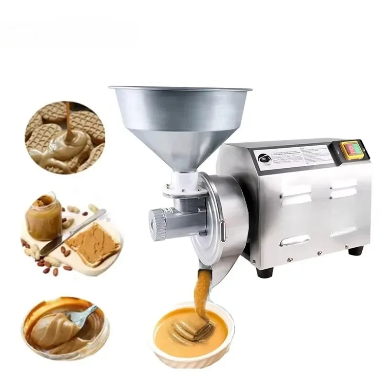 Commercial stainless steel, electric grinder, peanut tahini machine, buttermilk meat hot pot primer grinder