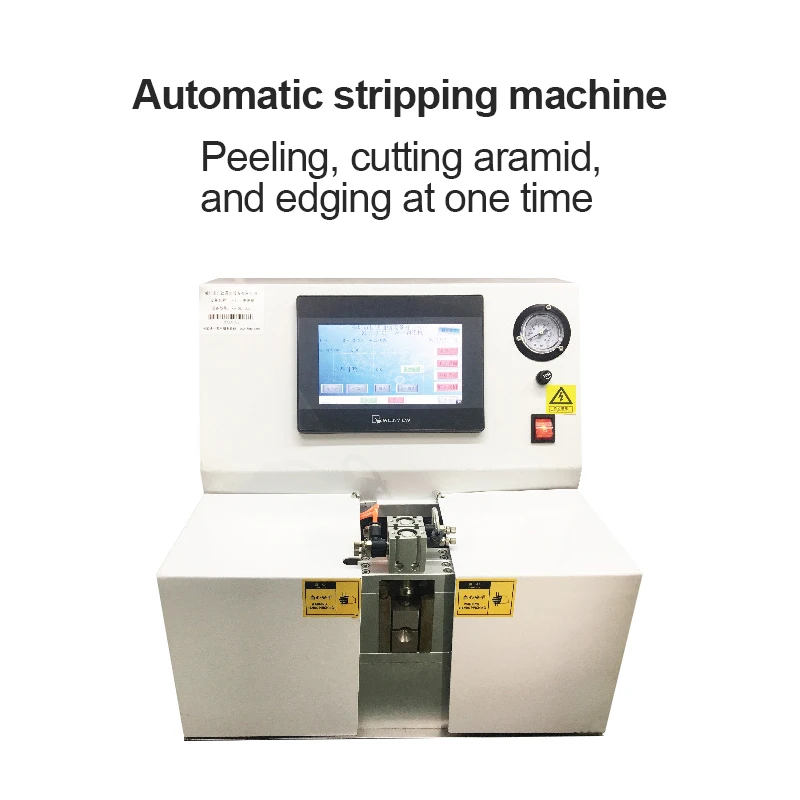 3 Square Wire Stripping Machine, Fiber Jumper, Cable, Stripping, 5-200mm Wire Cutting All-in-one Machine