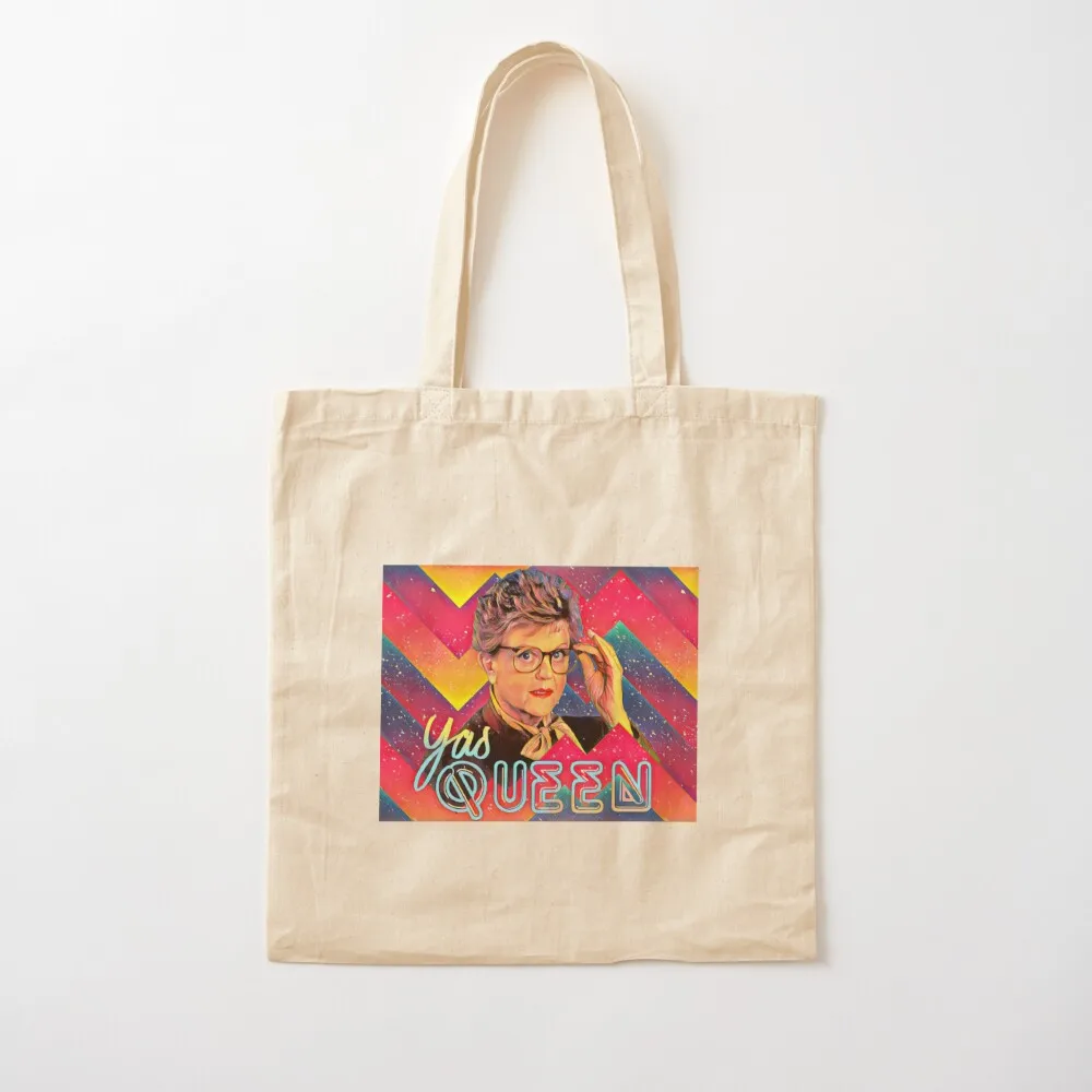 

Yas to the Queen Jessica Fletcher Tote Bag sac pour femme shopping cart bags Big bag Canvas Tote Bag