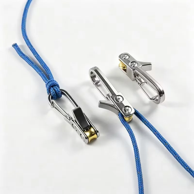 3Pcs Rope Tightening Tool Tensioner  Stainless Steel Hook Rope For Truck Cargo Clothesline Tent Camping Securing Tents Tool