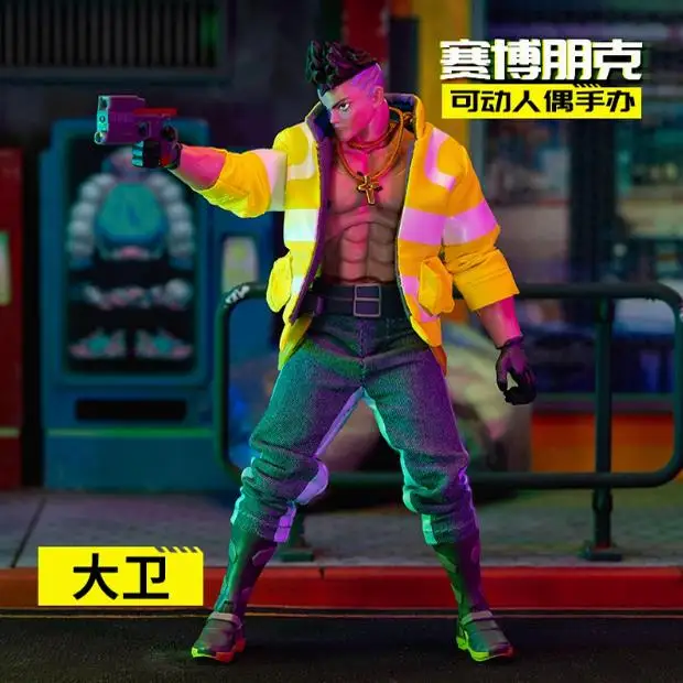 17cm New Cyberpunk:Edgerunners David Martinez Lucyna Kushinada Anime Figure David Lucy Action Figure Model Collection Toys Gifts