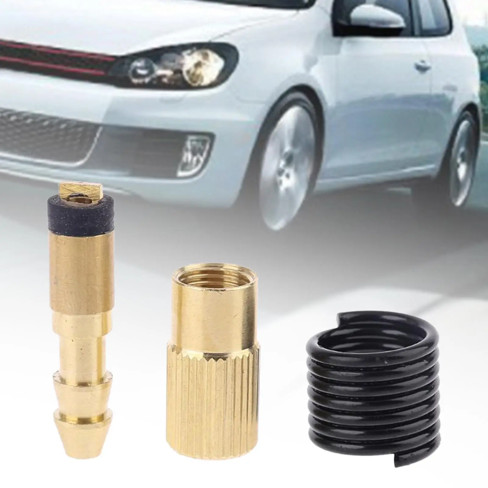 Car Tire Inflatable Adapter Car Inflatable Connector Auto Parts Tyre Tire Accessories Car Tire Air Pump Nozzle Replaces Premium