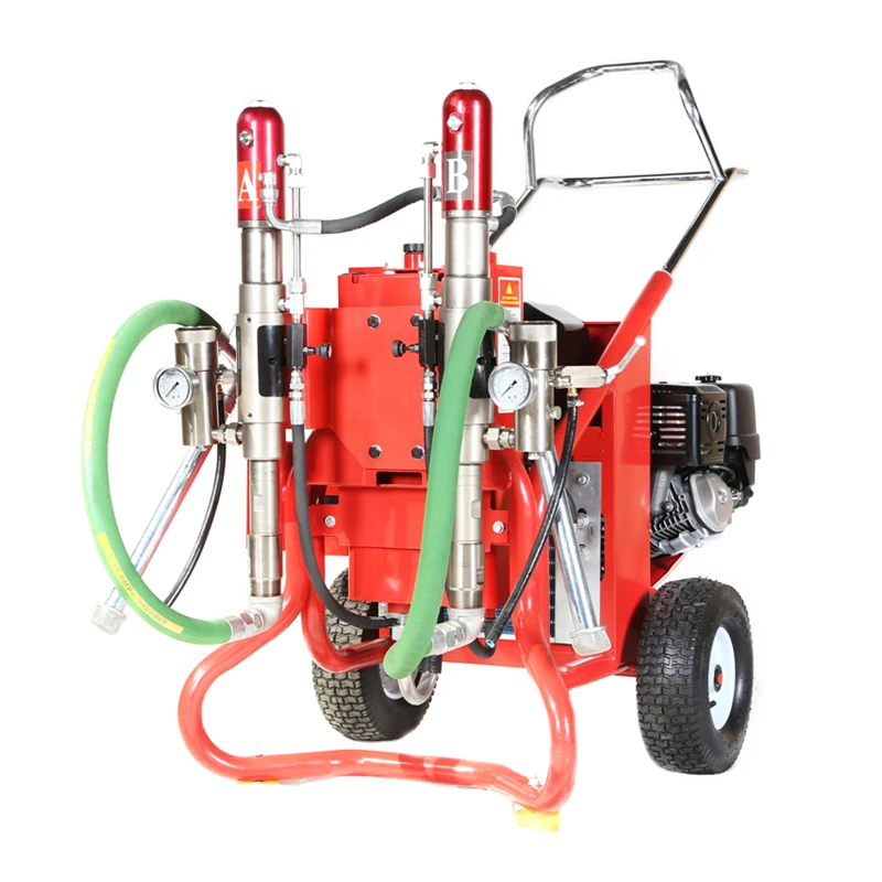 Polyurea Polyurethane Spray Equipment Mobile Hydraulic PU Sprayer For Factory Tank Waterproof Anti Rust Insulation Works