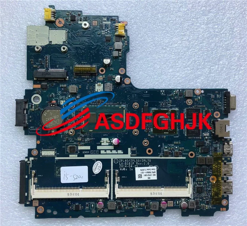 Original for HP ProBook 450 Laptop Motherboard DSC 2GB i5-5200U G2 799561-001 la-b181p fully tested