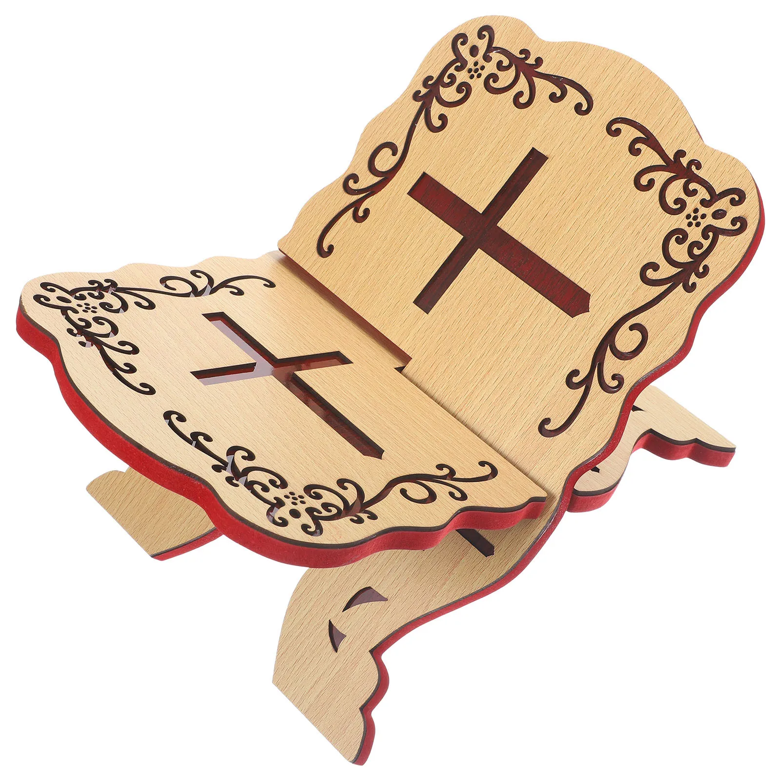 

Delicate Reading Stand For Book Holder Desktop Elegant Stand Detachable Book Rack Tablet Support School Temple Home Use