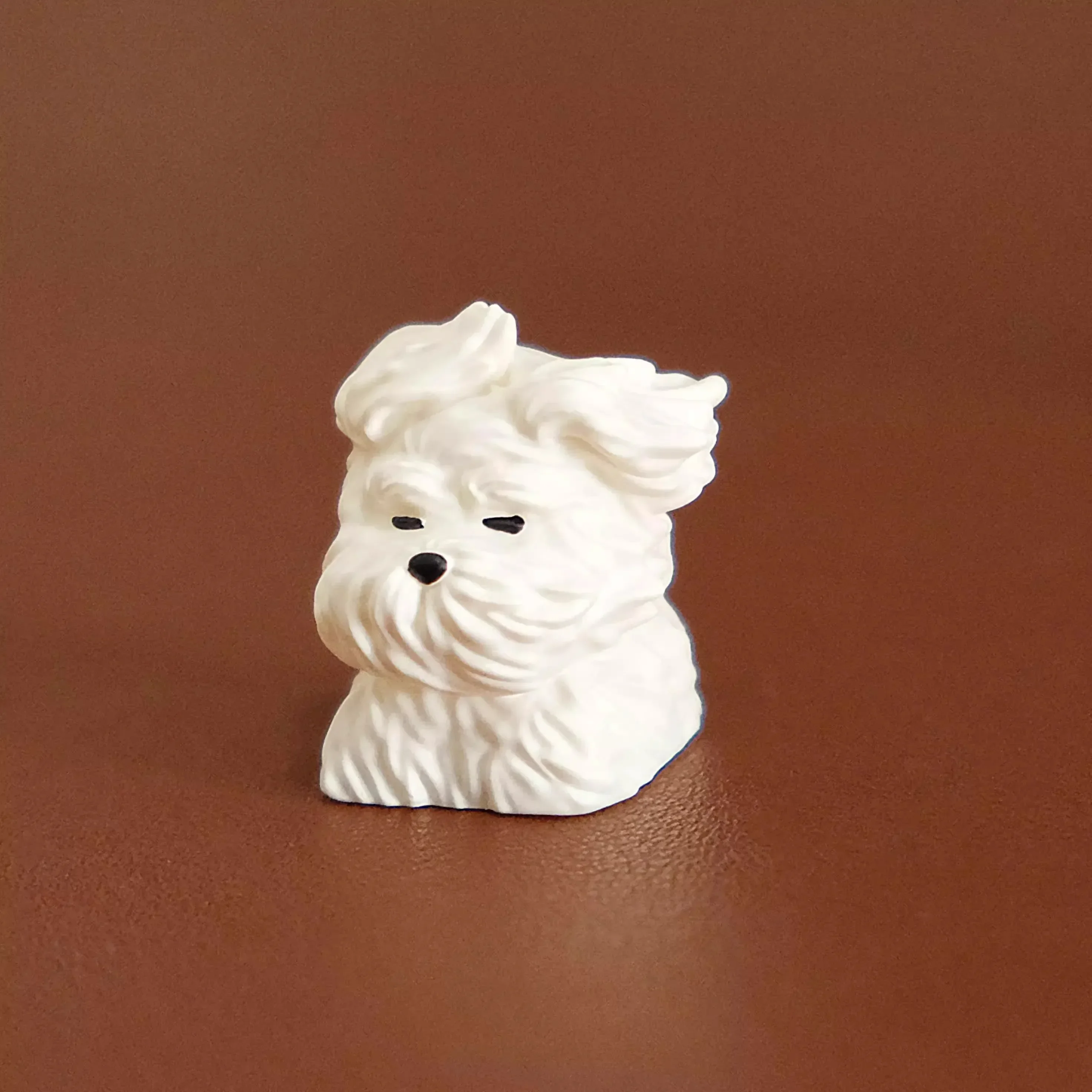 Cute Animal Resin Keycap Wind Blown Puppy Customized Key Caps MX Switch Keycaps for Mechanical Keyboard Caps PC Accessories Gift